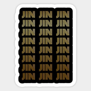 JIN - BTS Kim Seokjin - Bangtan Boys Army Sticker